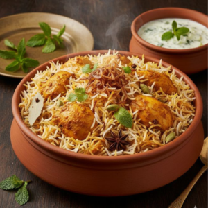 Zafrani Goshit Biryani